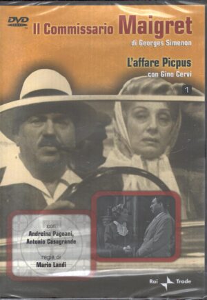 L'affare Picpus parte prima 1 - DVD Il Commissario Maigret - Versione da edicola - DVD in Italiano