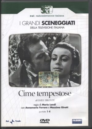 Cime tempestose - Miniserie TV Completa DVD RAI (Puntate 1-4) (2 DVD) I Grandi Sceneggiati Rai - Versione da edicola DVD in Italiano