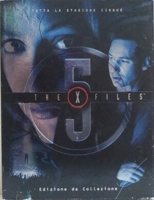 X-Files - Stagione 5 Completa Edizione da Collezione (6 DVD) (Episodi 1-20) con Slipcase - Versione Noleggio - DVD in Italiano