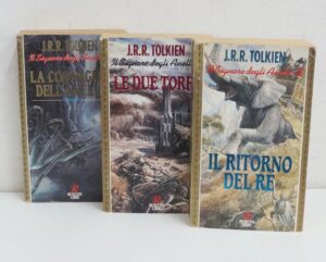 Il Signore degli Anelli 3 volumi di J.R.R. Tolkien - Trilogia Completa ed. Rusconi (Prima edizione 1993)