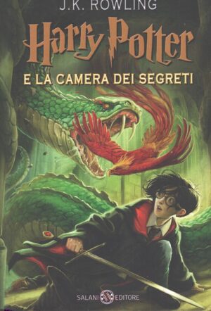 Harry Potter e la camera dei segreti HP 2 di Rowling, J. K. (Nuova traduzione di Marina Astrologo) ed. Salani (Nuova edizione 2020)