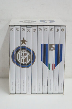 Inter Campione d'Italia 2006 - 2007 - Raccolta Completa (10 DVD) con Cofanetto - Versione da edicola - DVD in Italiano