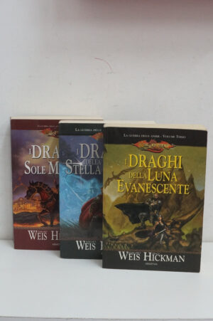 La guerra delle anime - DragonLance Trilogia Completa di M. Weis e T. Hickman ed. Armenia