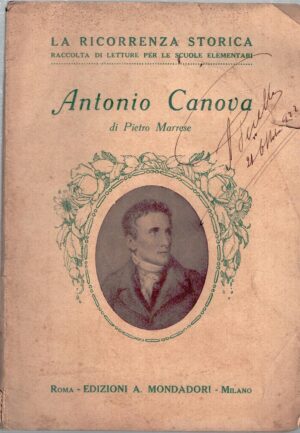 Antonio Canova di Pietro Marrese ed. Mondadori (1922)