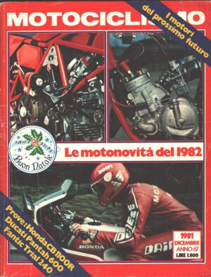 Rivista Motociclismo n. 12 - Dicembre 1981 ed. Edisport