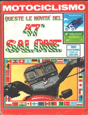 Rivista Motociclismo n. 11 - Novembre 1981 ed. Edisport