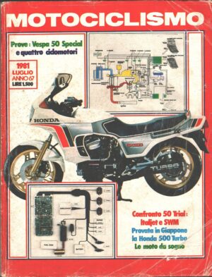 Rivista Motociclismo n. 7 - Luglio 1981 ed. Edisport