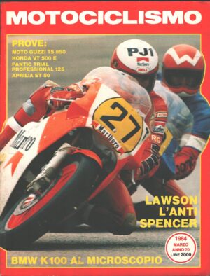 Rivista Motociclismo n. 3 - Marzo 1984 ed. Edisport