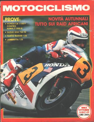 Rivista Motociclismo n. 10 - Ottobre 1983 ed. Edisport