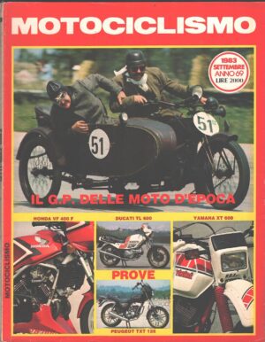 Rivista Motociclismo n. 9 - Settembre 1983 ed. Edisport