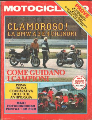 Rivista Motociclismo n. 7 - Luglio 1983 ed. Edisport