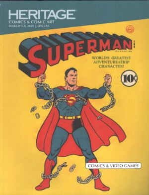 Heritage Comics & Comic Art Auction n. 7224 – Dallas March 2020 – Libro in Inglese ed. Heritage Auction