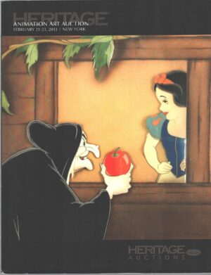 Heritage Animation Art Auction n. 7052 – New York February 2013 – Libro in Inglese ed. Heritage Auction