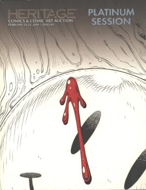 Heritage Comics & Comic Art Platinum Session n. 7204 – Dallas 2019 February – Libro in Inglese ed. Heritage Auction