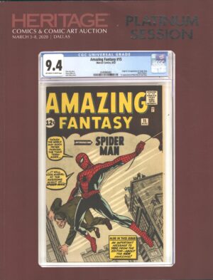 Heritage Comics & Comic Art Platinum Session n. 7224 – Dallas 2020 March – Libro in Inglese ed. Heritage Auction