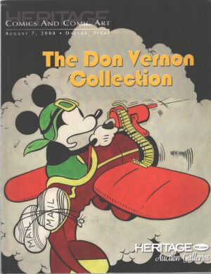 Heritage Comics & Comic Art n. 829 – Dallas 2008 August (Vernon Collection) – Libro in Inglese ed. Heritage Auction