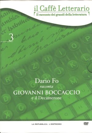 Giovanni Boccaccio e il Decamerone (Dario Fo) - DVD Il Caffè Letterario vol. 3 - Versione da edicola - DVD in Italiano