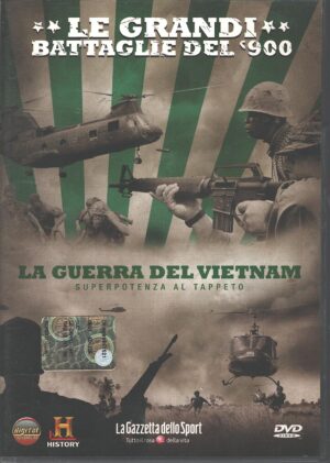 La guerra del Vietnam - DVD Le grandi Battaglie del ‘900 vol. 20 – Versione da edicola – DVD in Italiano