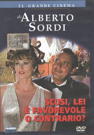 Scusi lei è favorevole o contrario? - DVD Il Grande Cinema di Alberto Sordi - Versione da edicola - DVD in Italiano