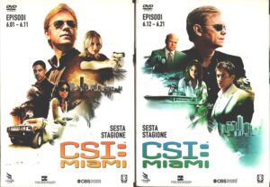 CSI Miami - Stagione 6 Completa Parte Prima e Seconda (6 DVD) (Episodi 1-21) con Cofanetti - DVD in Italiano