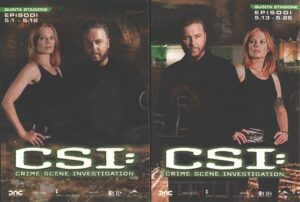 CSI Crime Scene Investigation – Stagione 5 Completa Parte Prima e Seconda (6 DVD) (Episodi 1-25) con Cofanetti – DVD in Italiano