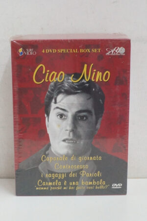 Ciao Nino - Nino Manfredi Special Box Set (4 DVD) con Cofanetto - DVD in Italiano