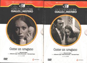 Come un uragano - Miniserie TV Completa (Episodi 1-5) (2 DVD) Sceneggiati Rai Giallo & Mistero - Versione da edicola - DVD in Italiano