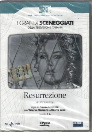Resurrezione (Tolstoj) - Miniserie Completa DVD RAI (Episodi 1-6) Grandi Sceneggiati RAI - Versione da edicola - DVD in Italiano