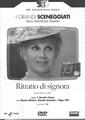 Ritratto di signora - Miniserie TV Completa DVD RAI (2 DVD) (Episodi 1-4) I Grandi Sceneggiati RAI - Versione da edicola DVD in Italiano