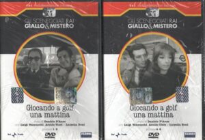 Giocando a golf una mattina - Miniserie TV Completa DVD RAI (2 DVD) (Episodi 1-6) Gli Sceneggiati Rai Giallo & Mistero - Versione da edicola - DVD in Italiano