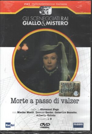 Morte a passo di valzer - Miniserie TV Completa DVD RAI (Episodi 1-3) Gli Sceneggiati Giallo & Mistero - Versione da edicola DVD in Italiano
