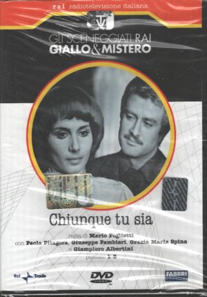 Chiunque tu sia - Miniserie TV Completa DVD RAI (Episodi 1-3) Sceneggiati Rai Giallo & Mistero Versione da edicola DVD in Italiano