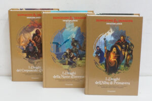 Le cronache di DragonLance - Trilogia Completa di Weis e Hickman ed. Hachette