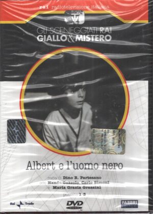 Albert e l'uomo nero - Miniserie TV Completa DVD RAI (Episodi 1-3) Sceneggiati Rai Giallo & Mistero Versione da edicola DVD in Italiano
