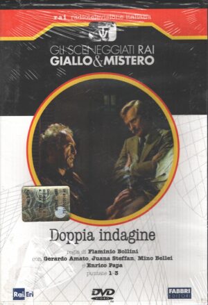 Doppia indagine - Miniserie TV Completa DVD RAI (Episodi 1-3) Sceneggiati Rai Giallo & Mistero - Versione da edicola DVD in Italiano