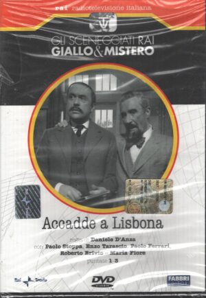 Accadde a Lisbona - Miniserie Completa DVD RAI (Episodi 1-3) Sceneggiati Rai Giallo & Mistero - Versione da edicola - DVD in Italiano