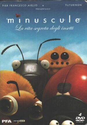 Minuscule La vita segreta degli insetti - Stagione 1 Completa (4 DVD) (Episodi 1-78) con Slipcase - Versione da edicola - DVD in Italiano