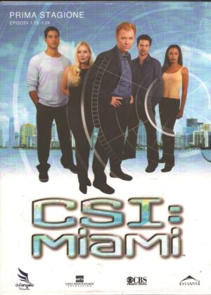 CSI Miami - Stagione 1 Parte Seconda (3 DVD) (Episodi 13-24) con Cofanetto - DVD in Italiano