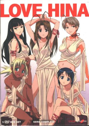 Love Hina - Serie Completa (5 DVD) (Episodi 1-25 + 2 Episodi speciali) con Cofanetto - DVD in Italiano