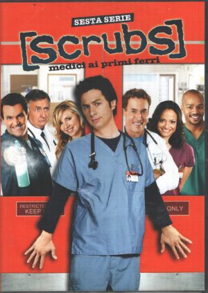 Scrubs - Stagione 6 Completa (Episodi 1-22) (Box 4 DVD) - DVD in Italiano
