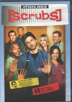 Scrubs - Stagione 8 Completa (Episodi 1-19) (3 DVD) DVD in Italiano