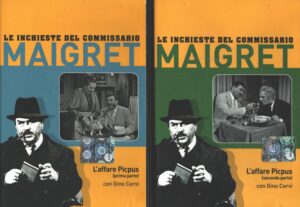 L'affare Picpus (Gino Cervi) - DVD Le inchieste del commissario Maigret Parte 1 e 2 (2 DVD) Versione da edicola - DVD in Italiano