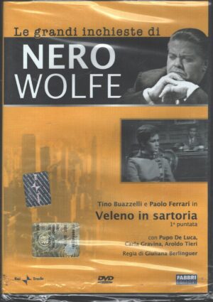 Veleno in sartoria (Episodio 1) - DVD Le Grandi Inchieste di Nero Wolf - Versione da edicola - DVD in Italiano