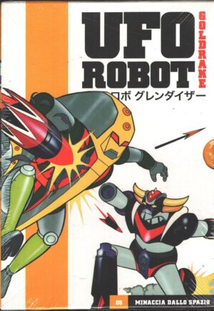 Ufo Robot Goldrake - vol. 5 (Episodi 17-20) - DVD Minaccia dallo Spazio - Versione da edicola - DVD in Italiano