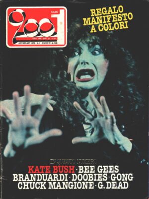Rivista Ciao 2001 n. 7 del 18 Febbraio 1979 - In Copertina Kate Bush