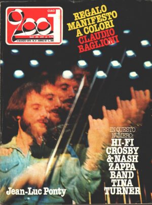 Rivista Ciao 2001 n. 9 del 4 Marzo 1979 - In Copertina Jean Luc Ponty