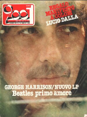 Rivista Ciao 2001 n. 10 del 11 Marzo 1979 - In Copertina George Harrison (The Beatles)