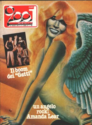 Rivista Ciao 2001 n. 12 del 25 Marzo 1979 - In Copertina Amanda Lear