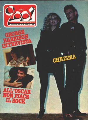 Rivista Ciao 2001 n. 18 del 6 Maggio 1979 - In Copertina Chrisma