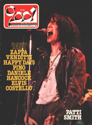 Rivista Ciao 2001 n. 19-20 del 20 Maggio 1979 - In Copertina Patty Smith